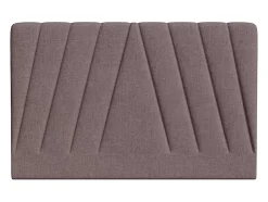 Tête de lit 150 cm - Tissu - Violet clair - LIDAMA