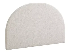 Tête de lit 140 cm - Tissu texturé - Beige - PANIOTI