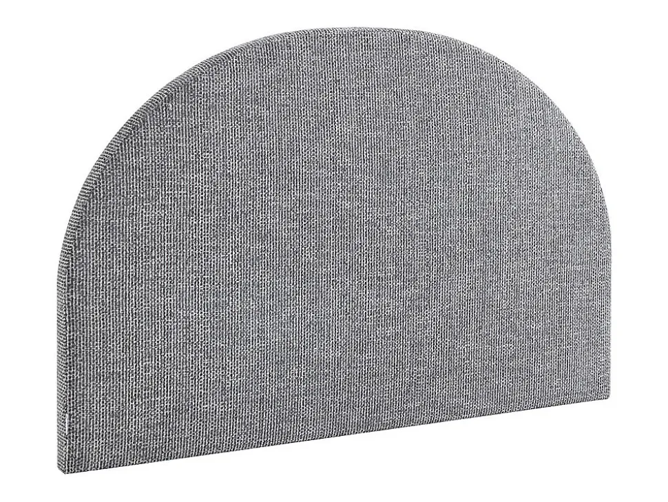 Tête de lit 180 cm - Tissu texturé - Gris - PANIOTI