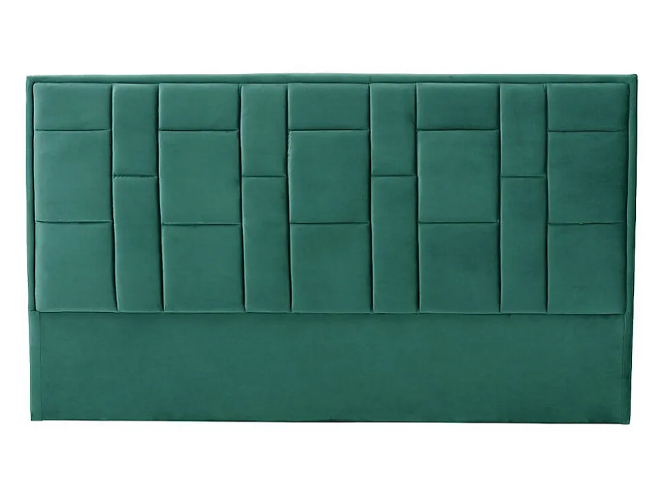 Tête de lit 180 cm - Velours - Vert - HERMINE