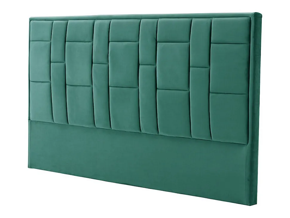 Tête de lit 180 cm - Velours - Vert - HERMINE