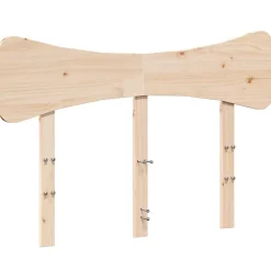 Tête de lit 135 cm bois massif de pin vidaXL