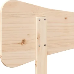 Tête de lit 135 cm bois massif de pin vidaXL