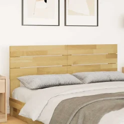 Tête de lit 140 cm en bois massif de chêne vidaXL