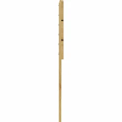 Tête de lit 140 cm en bois massif de chêne vidaXL
