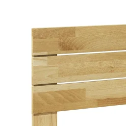 Tête de lit 140 cm en bois massif de chêne vidaXL