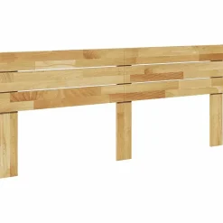 Tête de lit 180 cm en bois massif de chêne vidaXL
