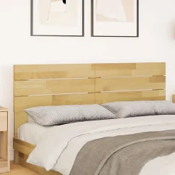 Tête de lit 160 cm en bois massif de chêne vidaXL