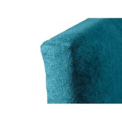 Tête de lit - Dalia - Turquoise - Tissu anti-taches Aqualine - 170 cm - Design contemporain