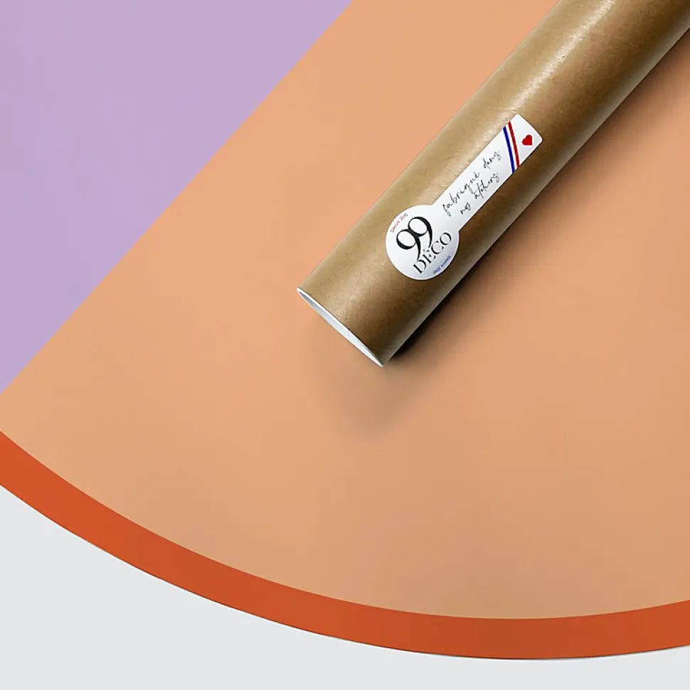 Tête de lit - Duo - intissé 225g/m² - pré-encollé - Orange - 110x180cm