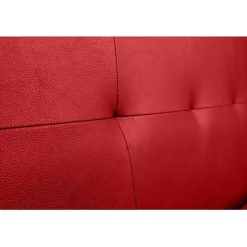 Tête de lit - ECCOX - Aster - Similicuir rouge - 115 cm - Design contemporain - Anti-taches
