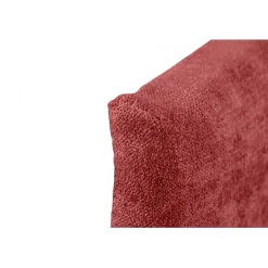 Tête de lit - ECCOX - Cala - Tissu rouge - 160 cm - Rembourrage en mousse HR