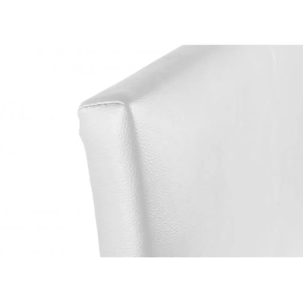 Tête de lit - ECCOX - Cala - Similicuir blanc - 160 cm - Rembourrage en mousse HR