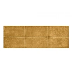 Tête de lit - ECCOX - Dalia - Tissu Aqualine - Jaune - 115 cm - Rembourrée