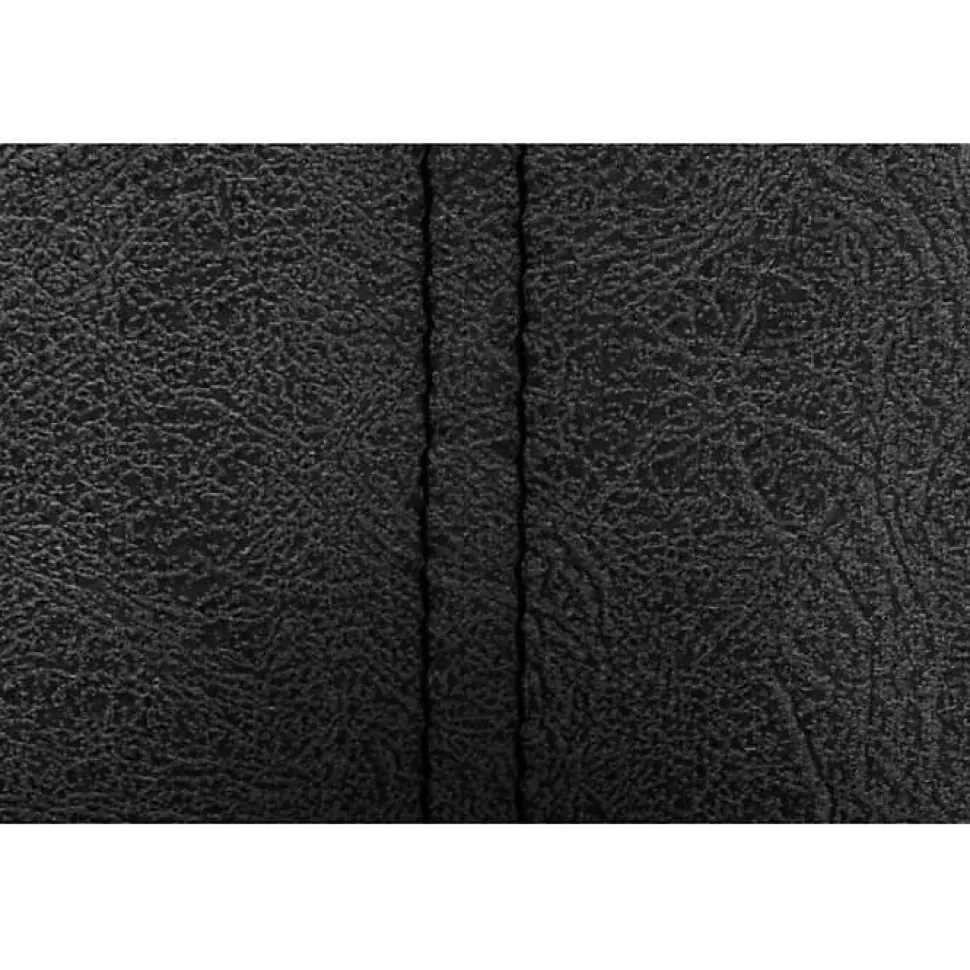 Tête de lit - ECCOX - Dalia - Tissu Aqualine Noir - 160 cm - Rembourrée - Design contemporain