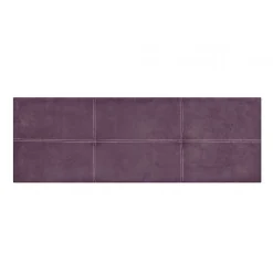 Tête de lit - ECCOX - Dalia - Tissu Aqualine - Violet - 160 cm - Rembourrée