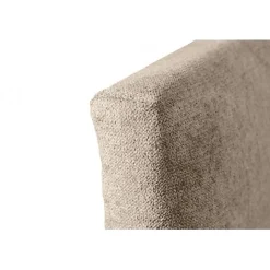 Tête de lit - ECCOX - Dalia - Tissu anti-taches Aqualine - Beige - 190 cm