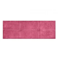 Tête de lit - ECCOX - Dalia - Tissu Aqualine - Rose - 100 cm - Rembourrée