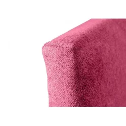 Tête de lit - ECCOX - Dalia - Tissu Aqualine - Rose - 100 cm - Rembourrée