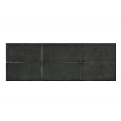 Tête de lit - ECCOX - Dalia - Tissu Aqualine - Gris - 210 cm - Rembourrée