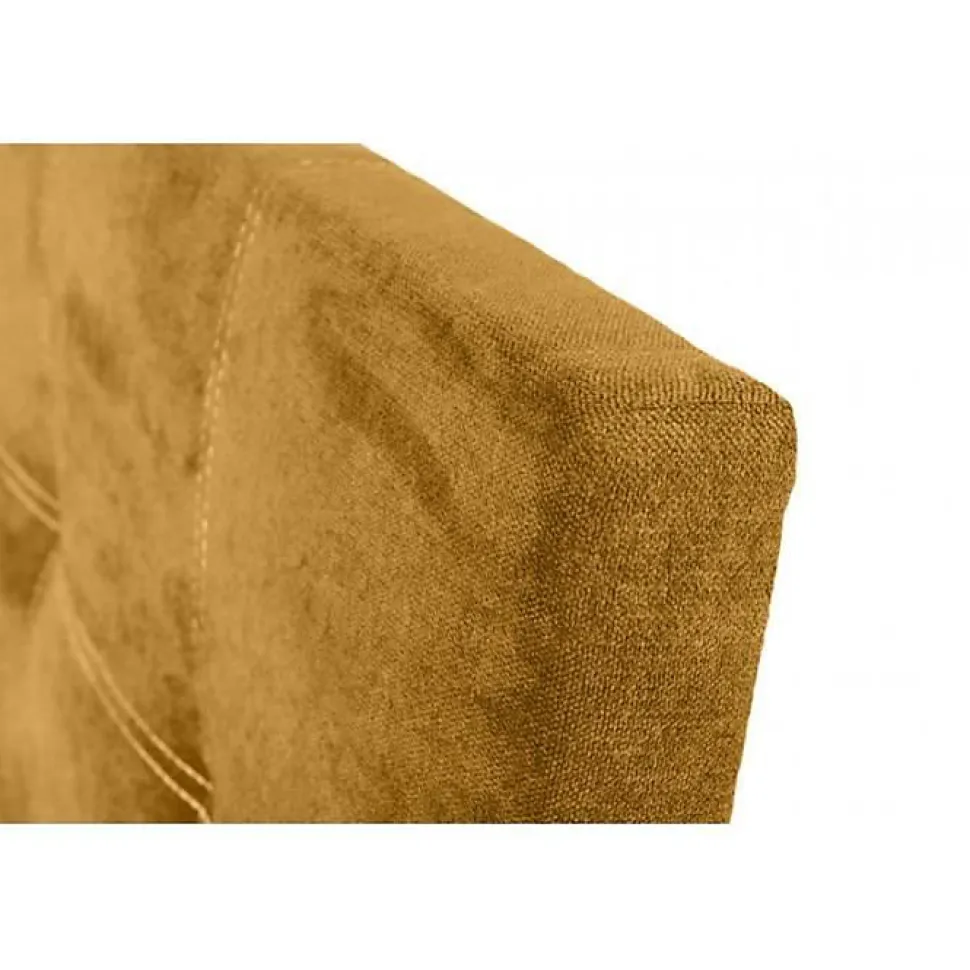 Tête de lit - ECCOX - Iris 100 - Tissu antitache - Jaune - Design contemporain