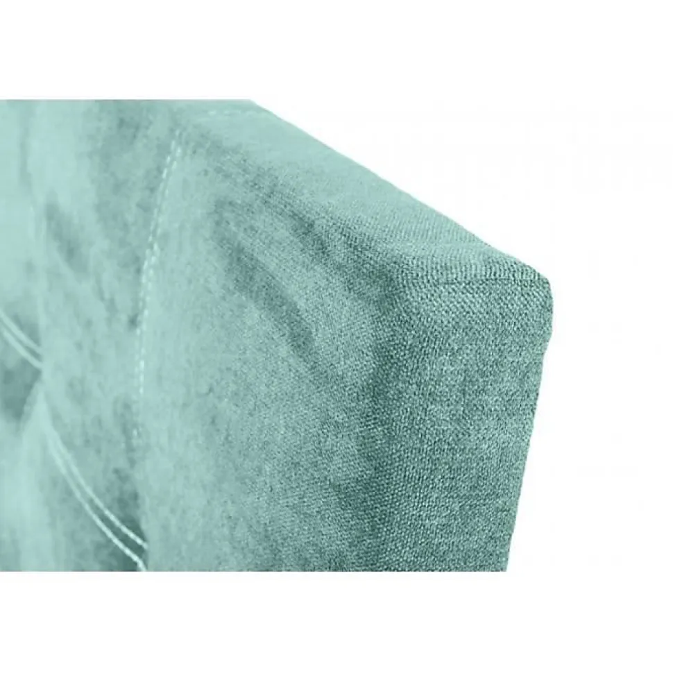 Tête de lit - ECCOX - Iris - Tissu antitache - Vert - 120 cm de hauteur