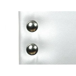 Tête de lit - ECCOX - Lily - Similicuir blanc - 130 cm - Design moderne et élégant