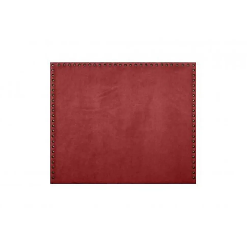 Tête de lit - ECCOX - Lily - Tissu rouge - Antitache - 115 cm de largeur