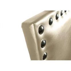 Tête de lit - ECCOX - Lily - Similicuir beige - 145 cm - Design moderne et élégant