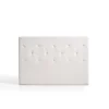 Tête de lit - ECCOX - Zafiro - Similicuir - Blanc - 115x115x8 cm
