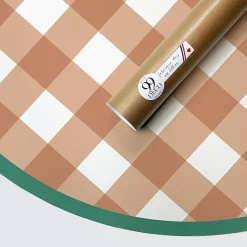 Tête de lit - Vichy - intissé 225g/m² - pré-encollé - Rouge - 110x160cm