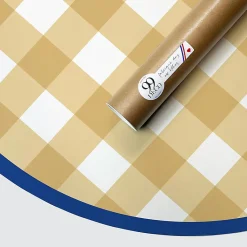 Tête de lit - Vichy - intissé 225g/m² - pré-encollé - Jaune - 110x160cm