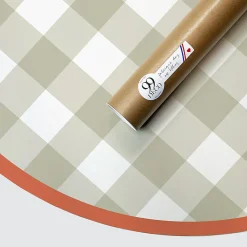 Tête de lit - Vichy - intissé 225g/m² - pré-encollé - Vert - 110x160cm