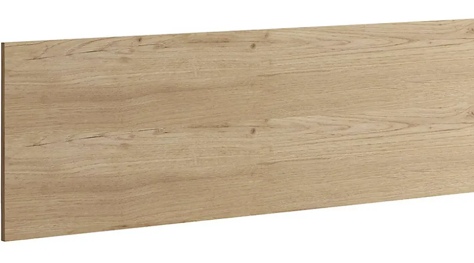 Tête de lit adulte coloris chêne doré - Hauteur 50 x Longueur 160 x Profondeur 1.6 cm