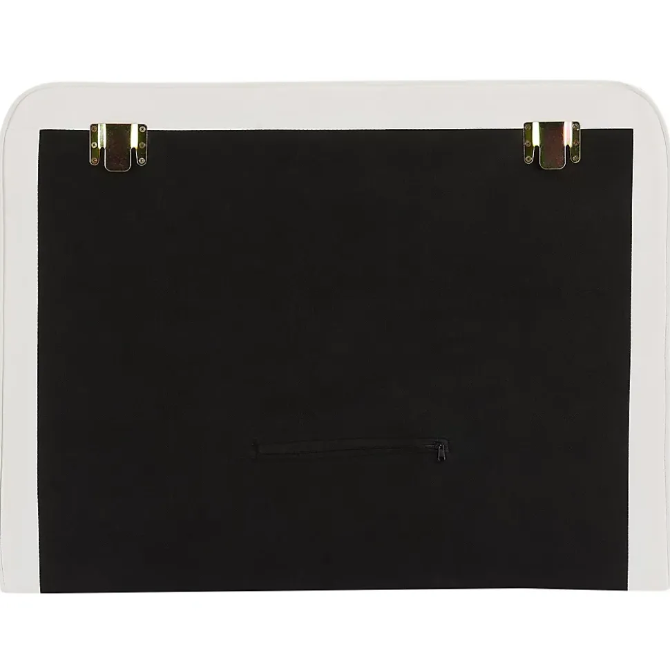 Tête de lit ARIELA 90 avec fixation murale - Blanc