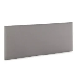 Tête de lit Aura recouverte de tissu Gris Clair 160x60 cm