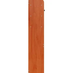 Tête de lit avec rangement cire marron 160cm bois massif de pin vidaXL