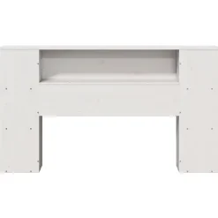 Tête de lit avec rangement blanc 160 cm bois massif de pin vidaXL