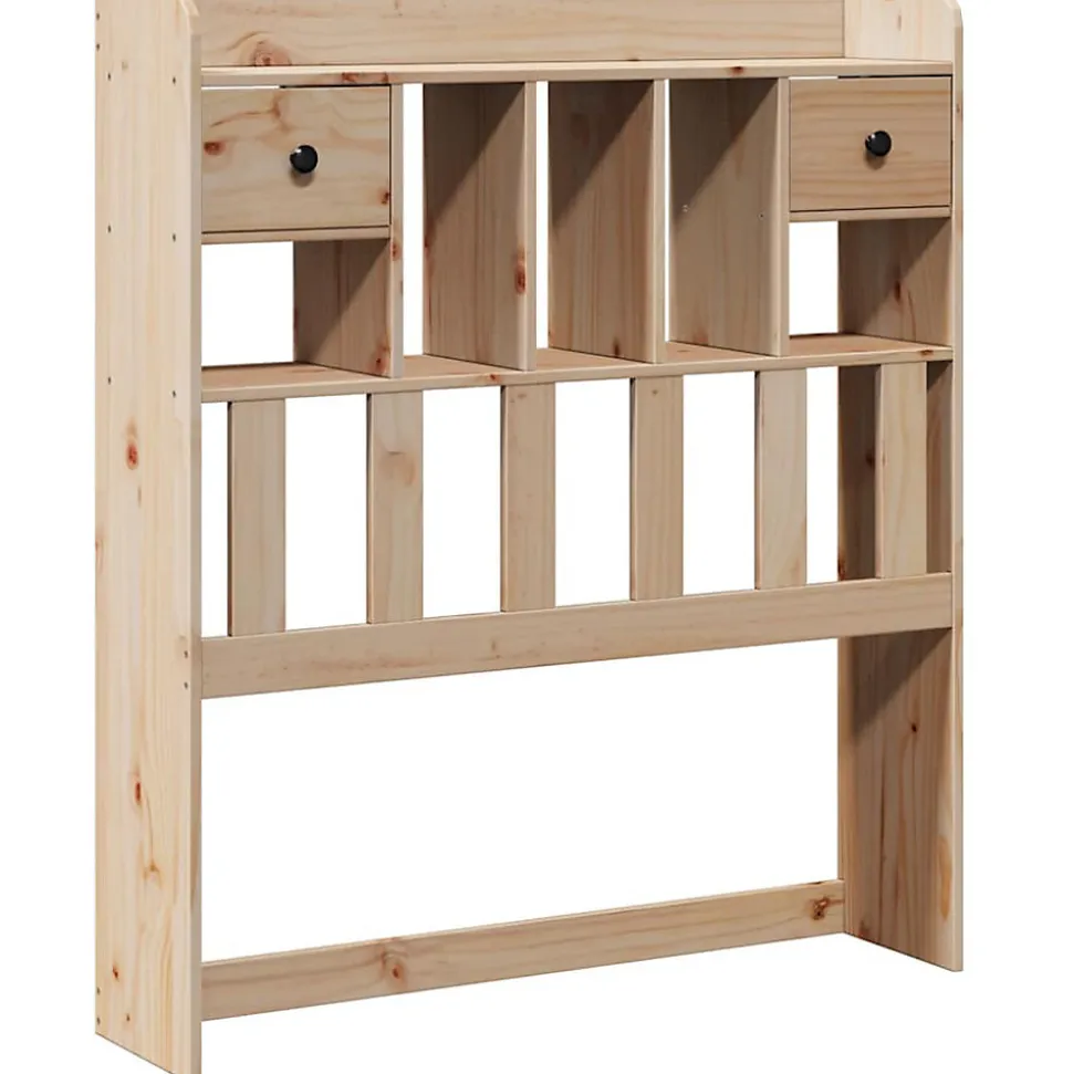 Tête de lit avec rangement 75 cm bois massif de pin vidaXL
