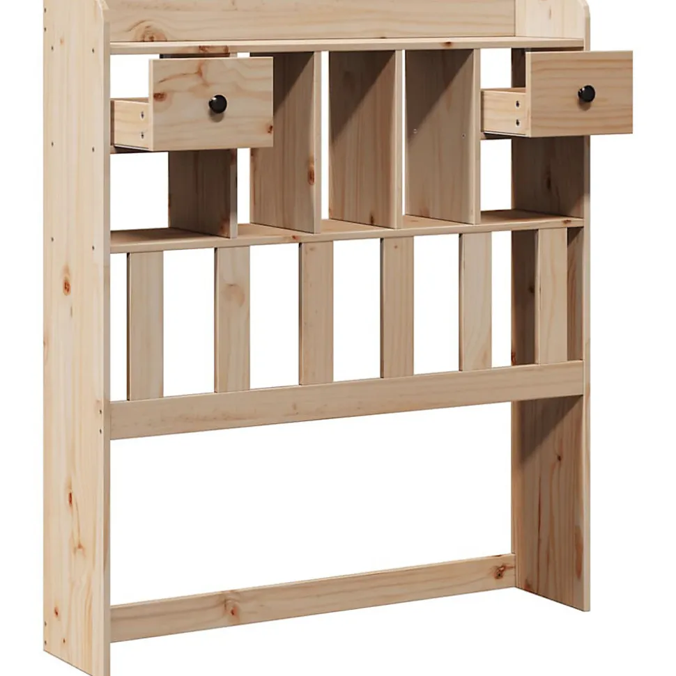 Tête de lit avec rangement 75 cm bois massif de pin vidaXL