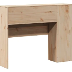 Tête de lit avec rangement 100 cm bois massif de pin vidaXL