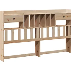 Tête de lit avec rangement 180 cm bois massif de pin vidaXL