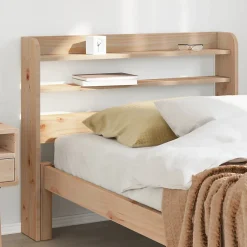 Tête de lit avec étagères 90 cm bois massif de pin vidaXL