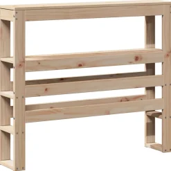 Tête de lit avec étagères 75 cm bois massif de pin vidaXL