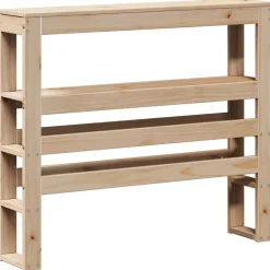 Tête de lit avec étagères 75 cm bois massif de pin vidaXL
