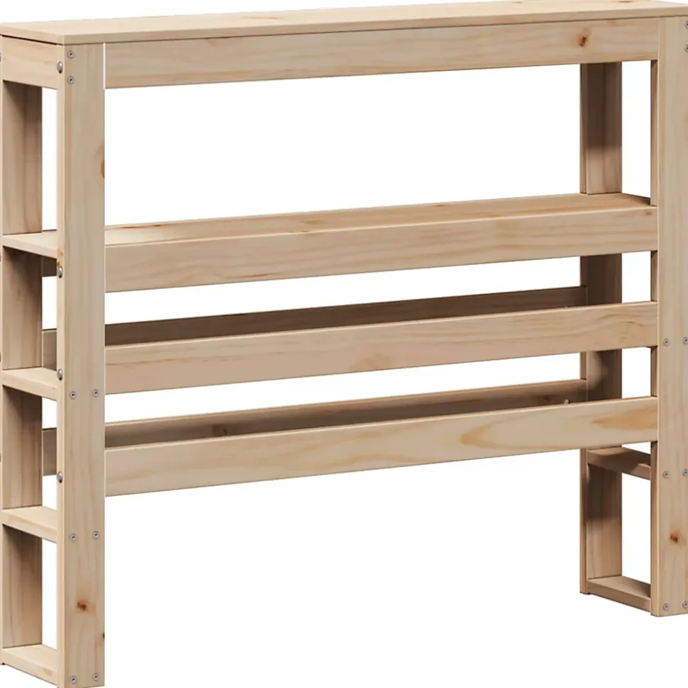 Tête de lit avec étagères 75 cm bois massif de pin vidaXL
