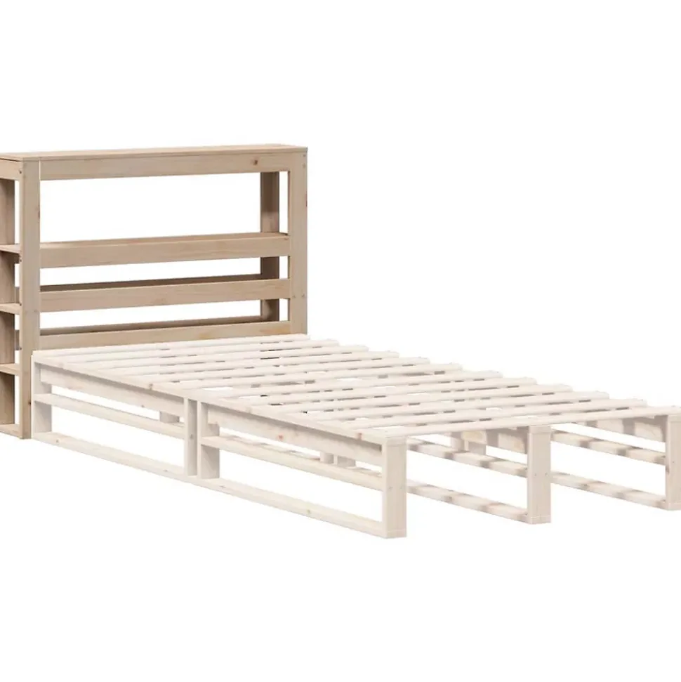 Tête de lit avec étagères 75 cm bois massif de pin vidaXL
