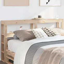 Tête de lit avec étagères 150 cm bois massif de pin vidaXL