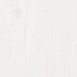 Tête de lit avec étagères blanc 160 cm bois massif de pin vidaXL