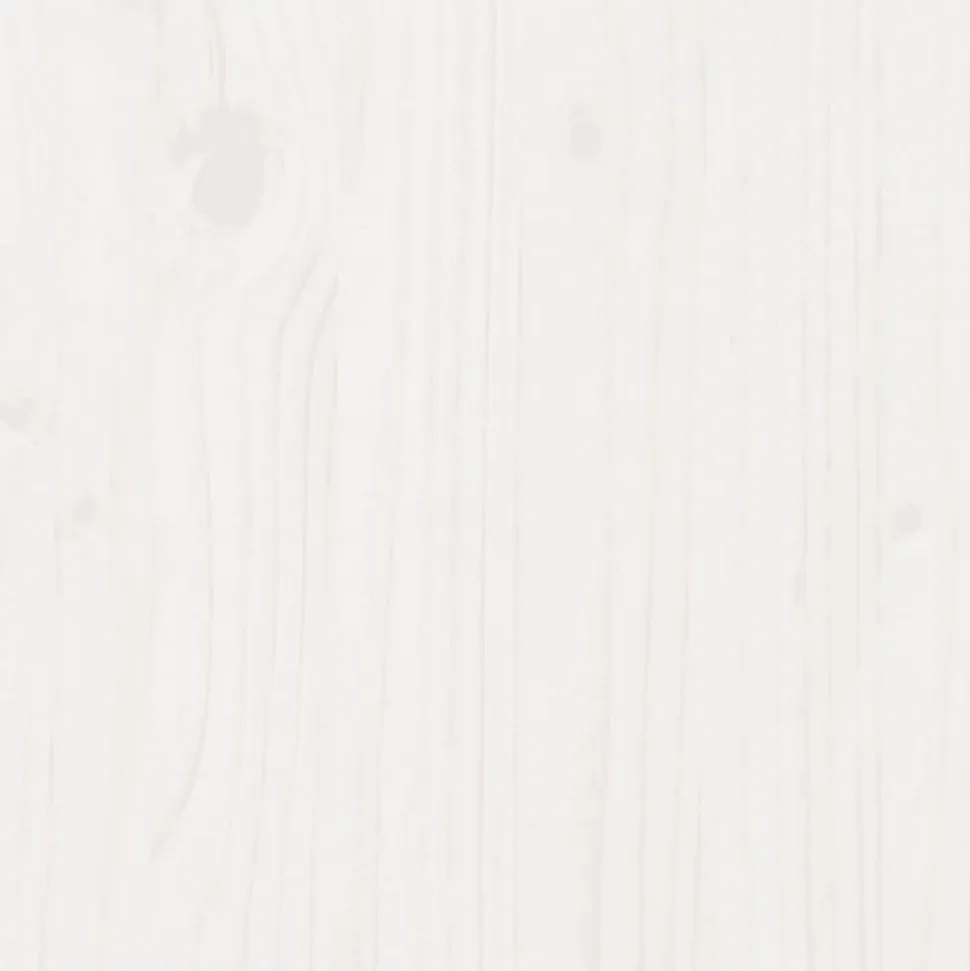 Tête de lit avec étagères blanc 160 cm bois massif de pin vidaXL